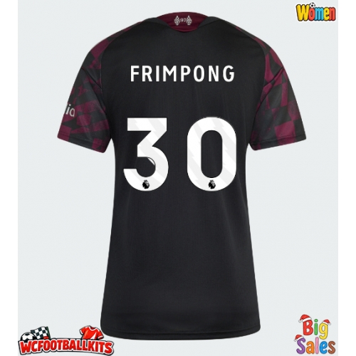 Liverpool Jeremie Frimpong #30 Replica Third Stadium Shirt for Women 2026-27 Short Sleeve